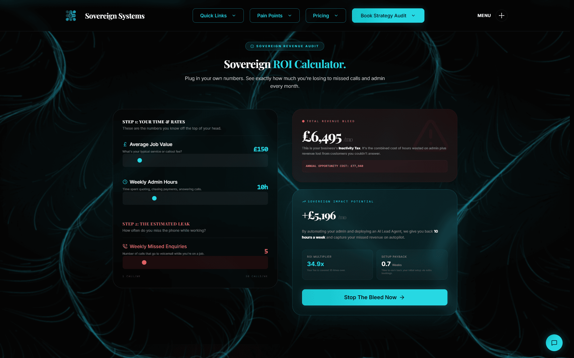 SOVEREIGN SYSTEMS supporting screenshot 3