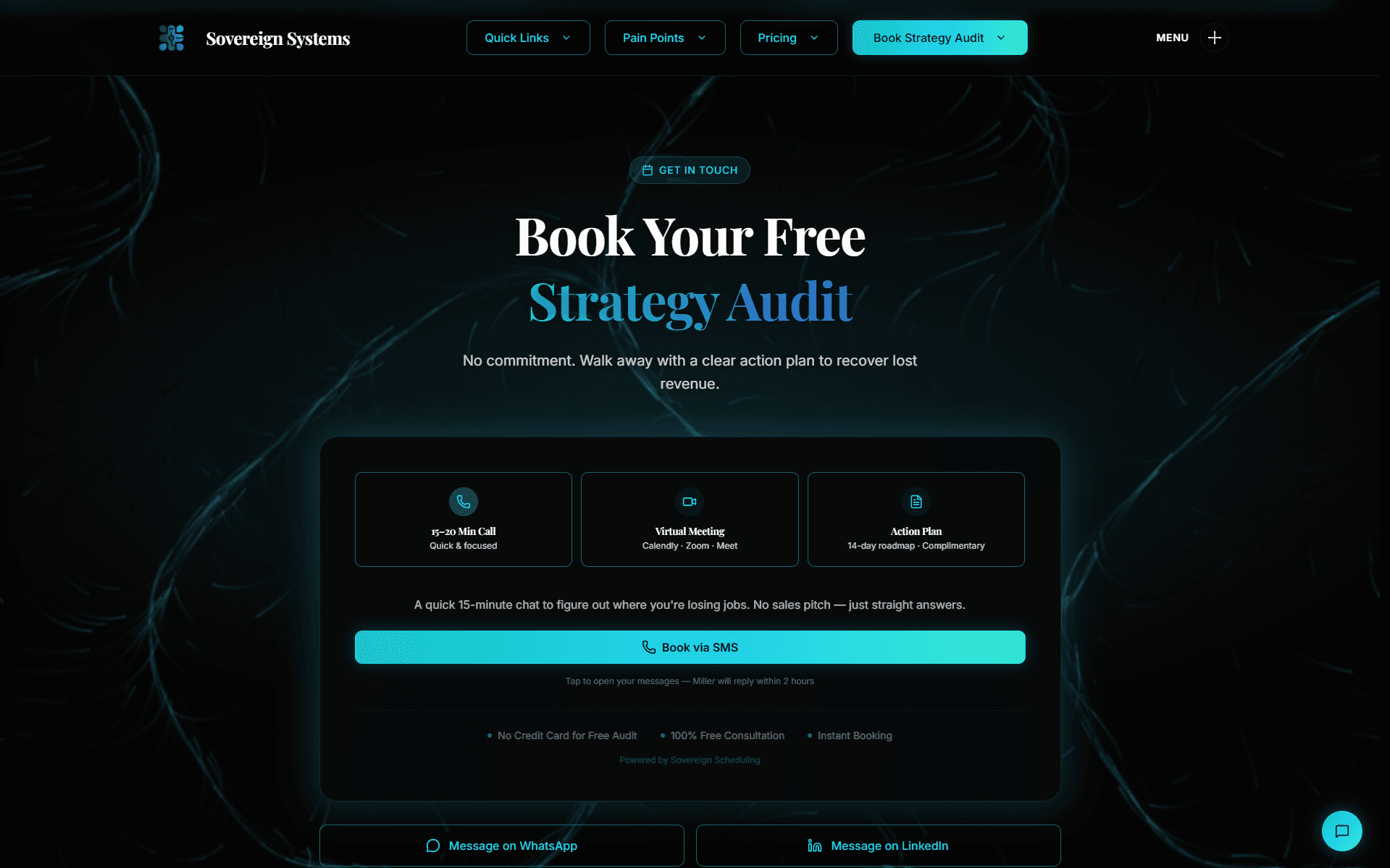 SOVEREIGN SYSTEMS supporting screenshot 4