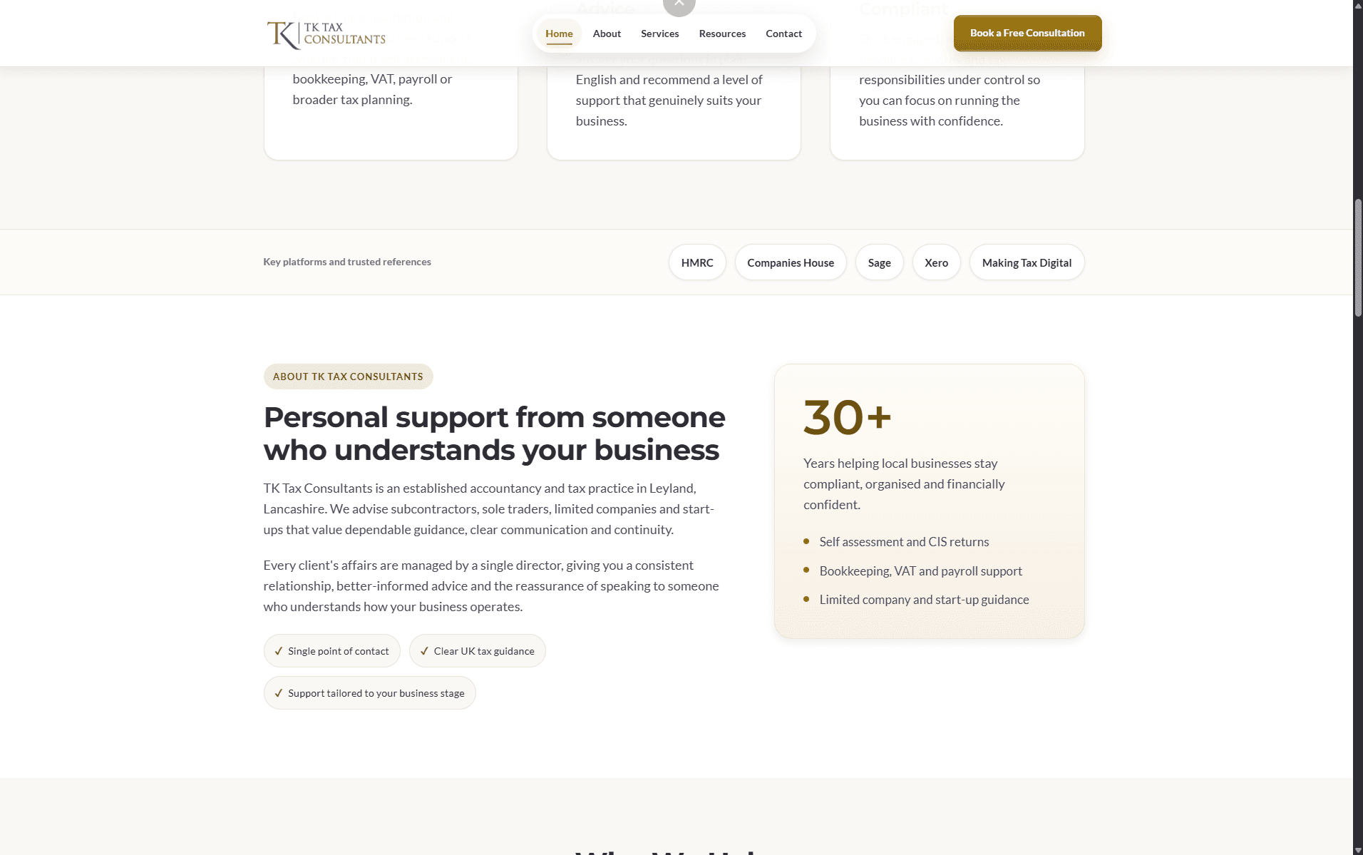 TK TAX supporting screenshot 1